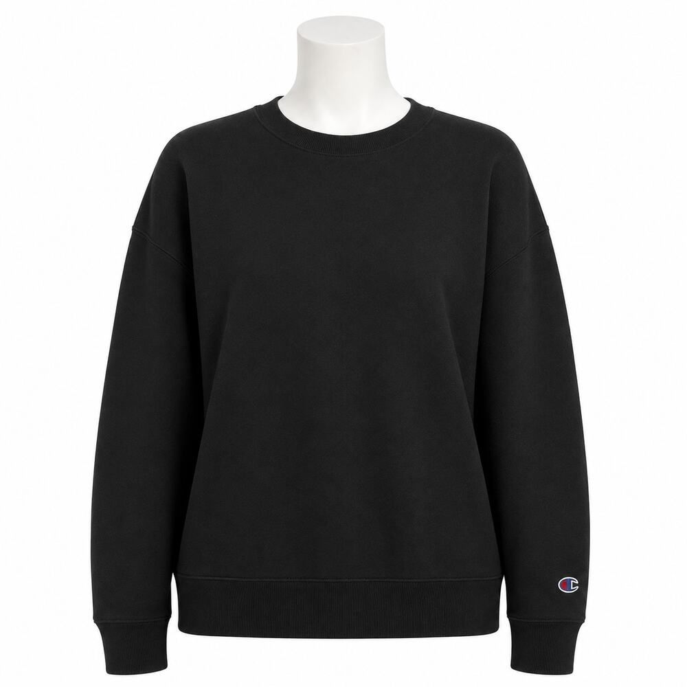Champion Powerblend® Classic Crewneck Sweatshirt - NWOT - Black - Size L